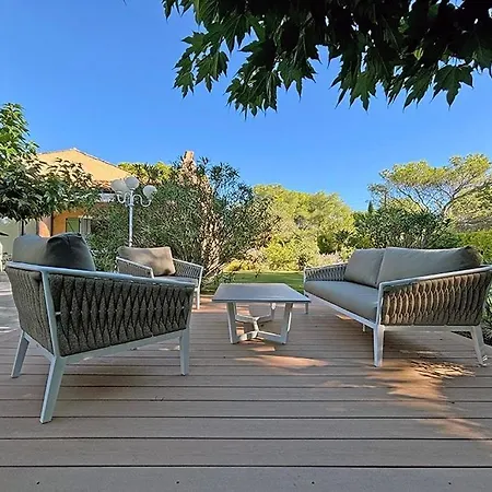 Вилла Chez-nous C'est Chez Vous, Piscine, Plages Et Golfs Сен-Рафаэль